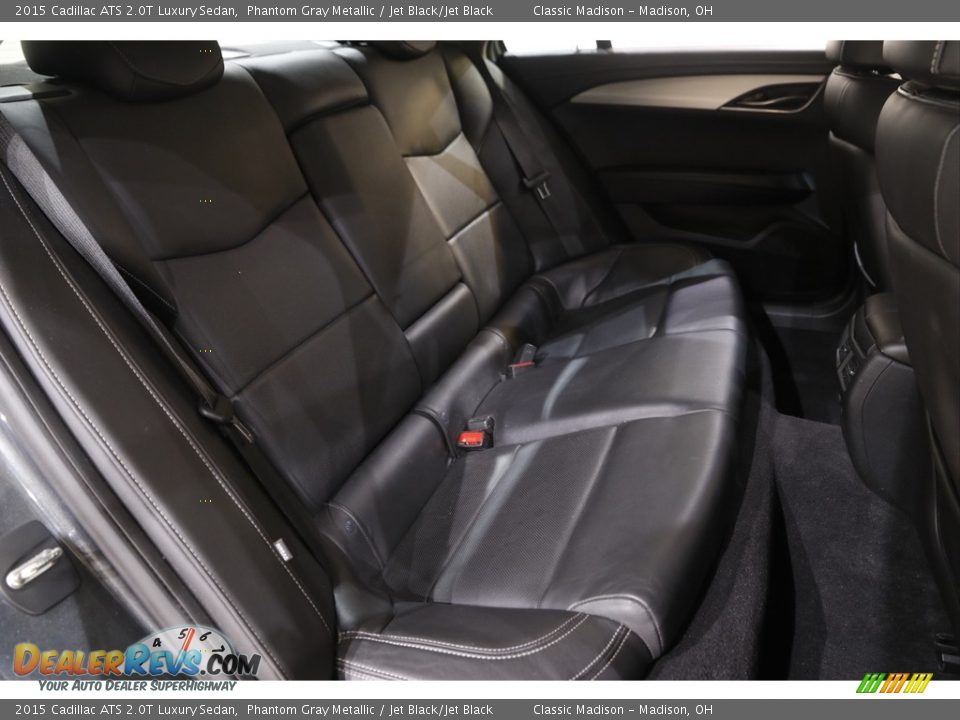 Rear Seat of 2015 Cadillac ATS 2.0T Luxury Sedan Photo #16