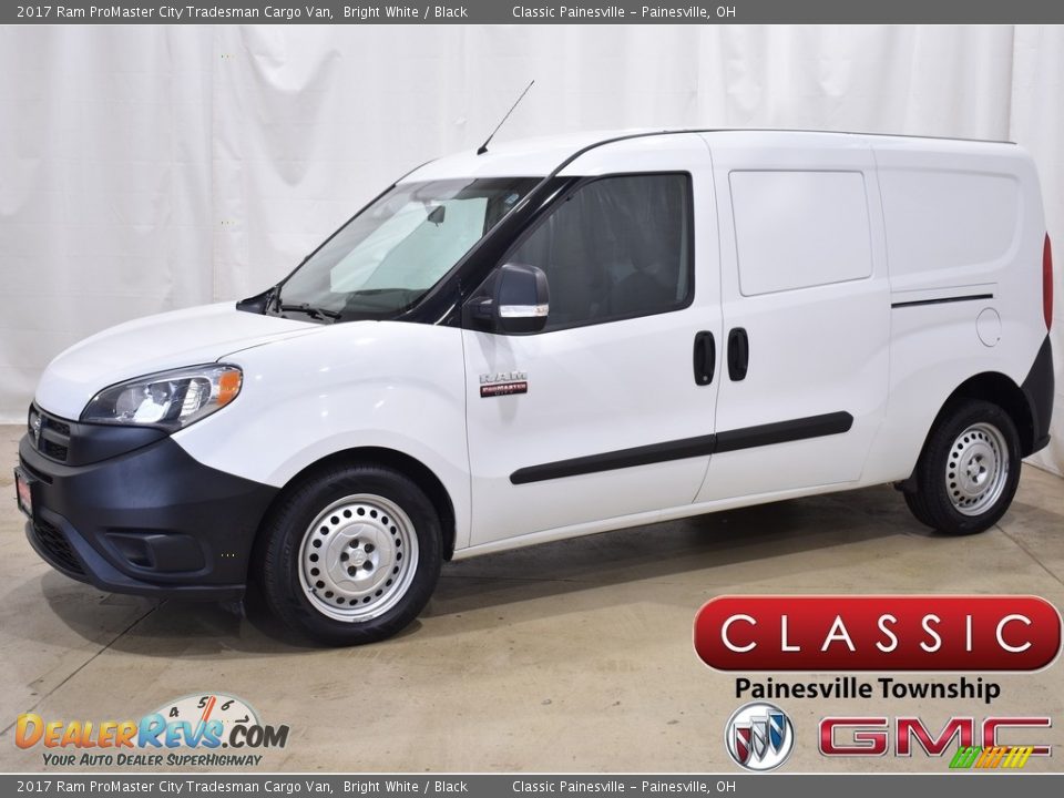 2017 Ram ProMaster City Tradesman Cargo Van Bright White / Black Photo #1