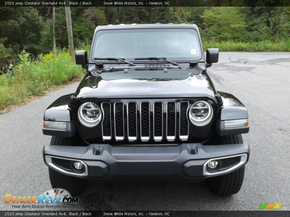 2020 Jeep Gladiator Overland 4x4 Black / Black Photo #4