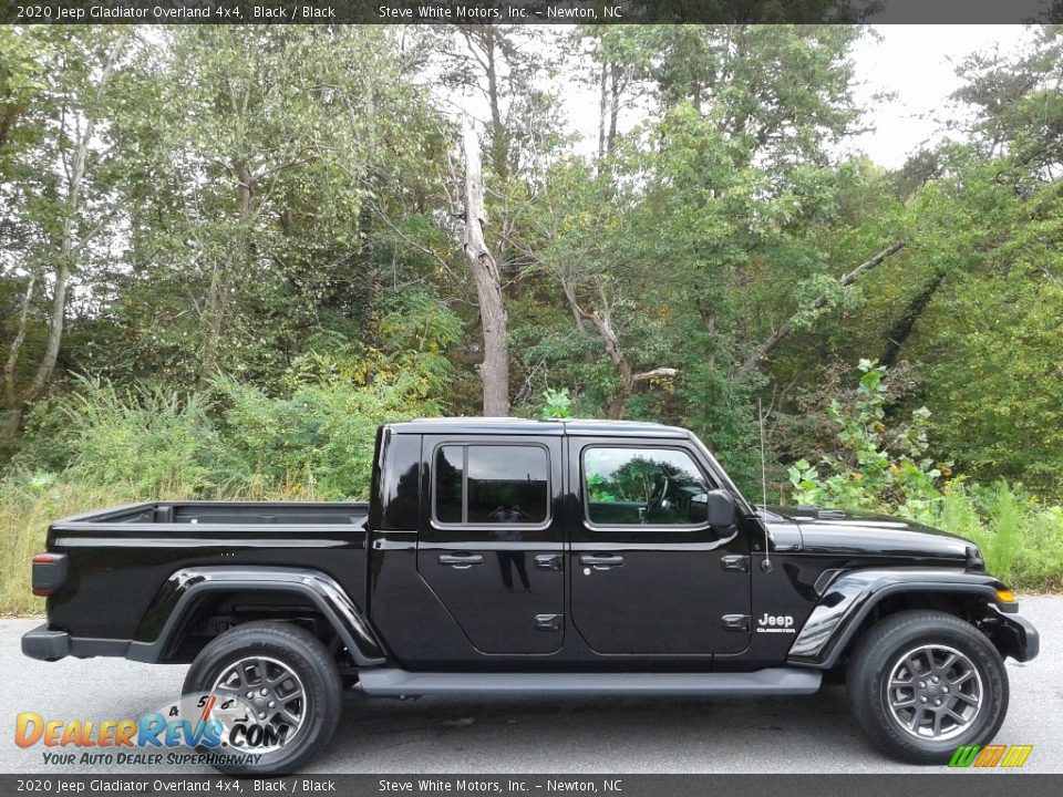 Black 2020 Jeep Gladiator Overland 4x4 Photo #6