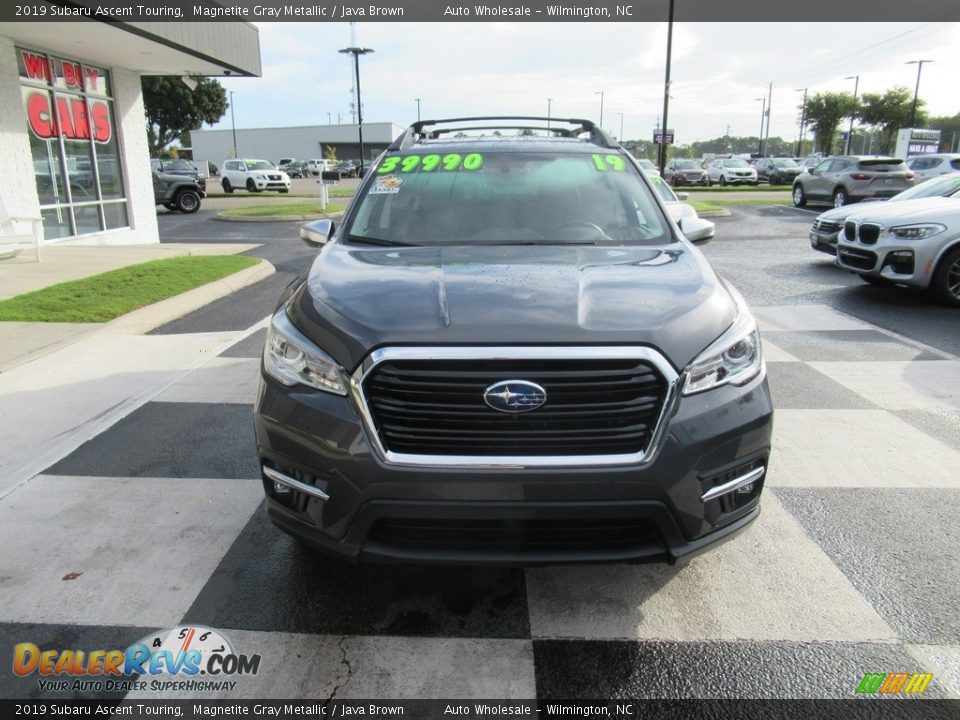 2019 Subaru Ascent Touring Magnetite Gray Metallic / Java Brown Photo #2