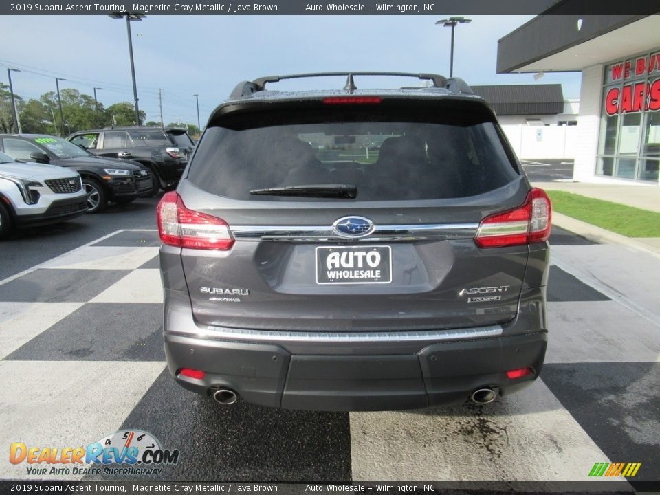 2019 Subaru Ascent Touring Magnetite Gray Metallic / Java Brown Photo #4