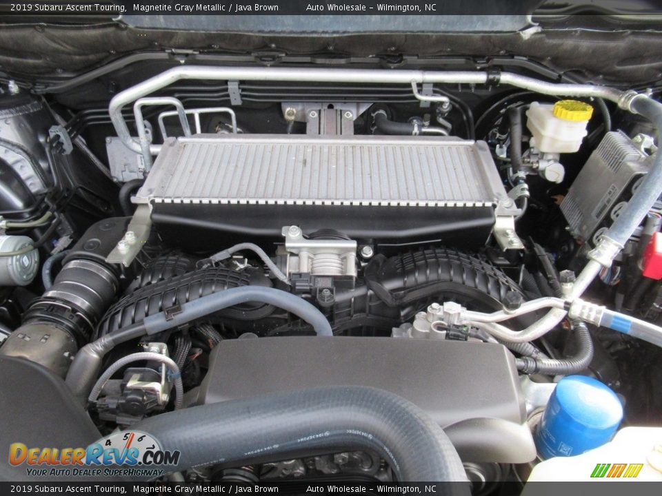 2019 Subaru Ascent Touring Magnetite Gray Metallic / Java Brown Photo #6