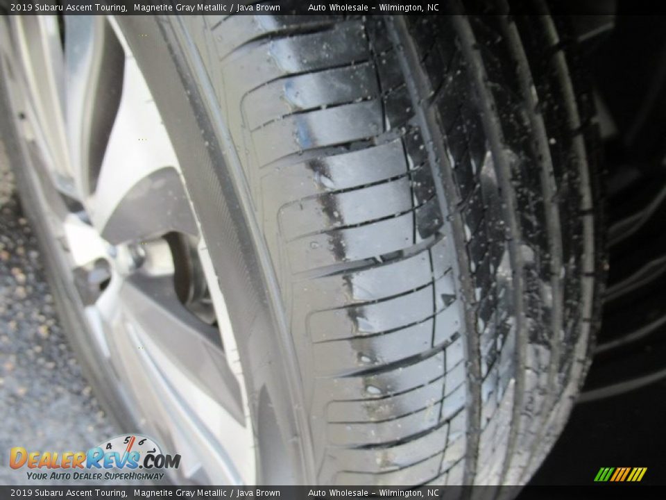2019 Subaru Ascent Touring Magnetite Gray Metallic / Java Brown Photo #8
