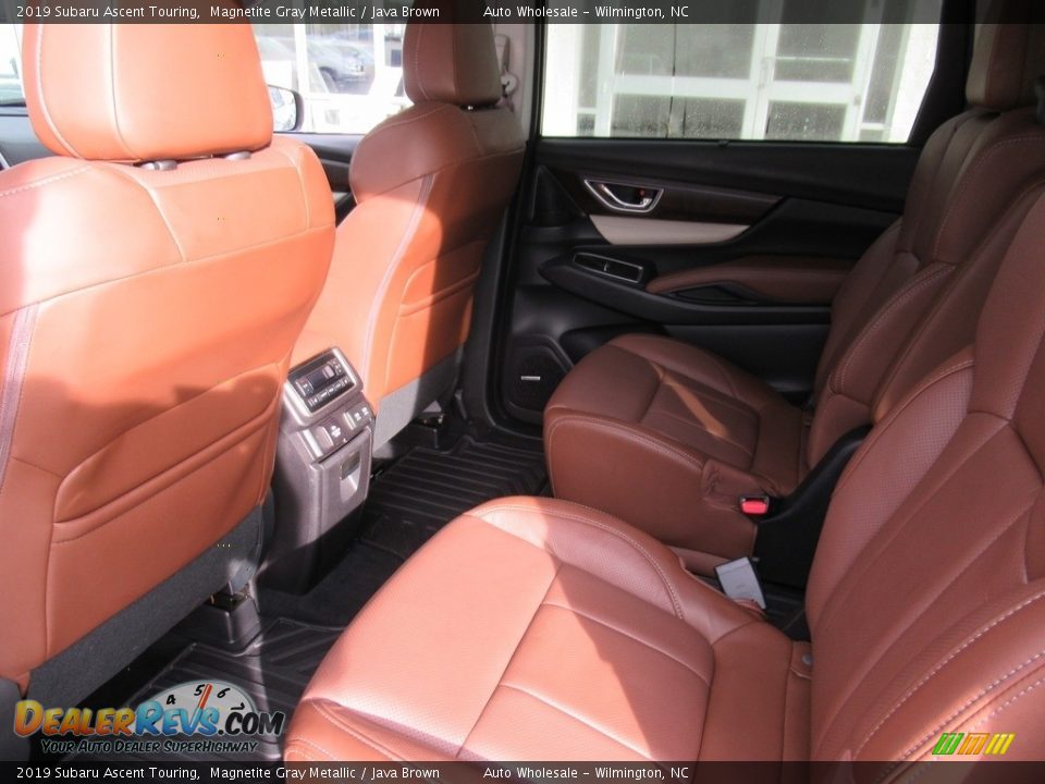 2019 Subaru Ascent Touring Magnetite Gray Metallic / Java Brown Photo #12