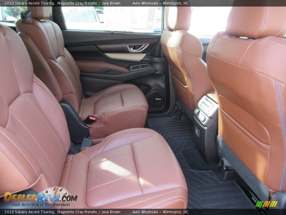 2019 Subaru Ascent Touring Magnetite Gray Metallic / Java Brown Photo #14