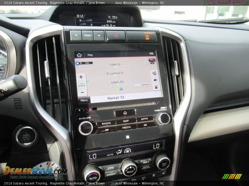 2019 Subaru Ascent Touring Magnetite Gray Metallic / Java Brown Photo #17