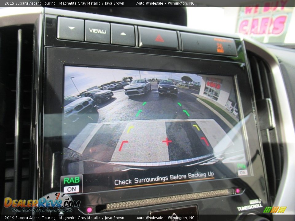 2019 Subaru Ascent Touring Magnetite Gray Metallic / Java Brown Photo #18