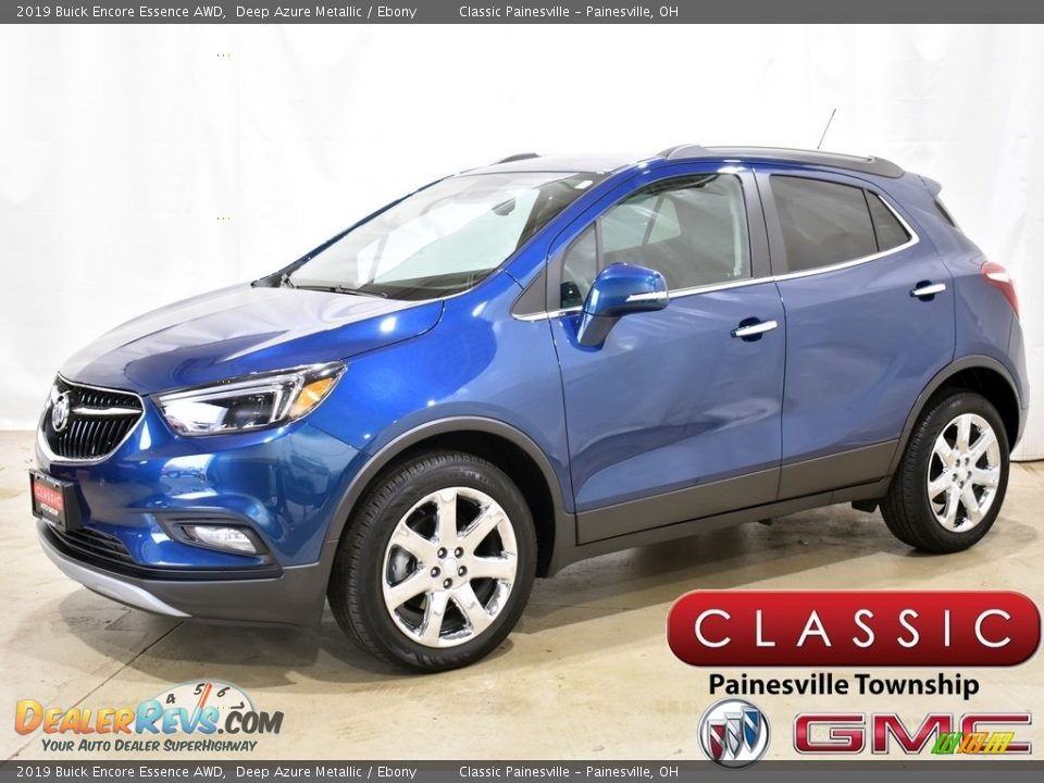 2019 Buick Encore Essence AWD Deep Azure Metallic / Ebony Photo #1