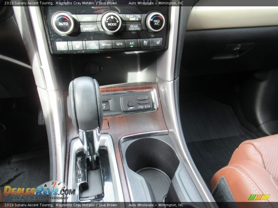 2019 Subaru Ascent Touring Magnetite Gray Metallic / Java Brown Photo #19
