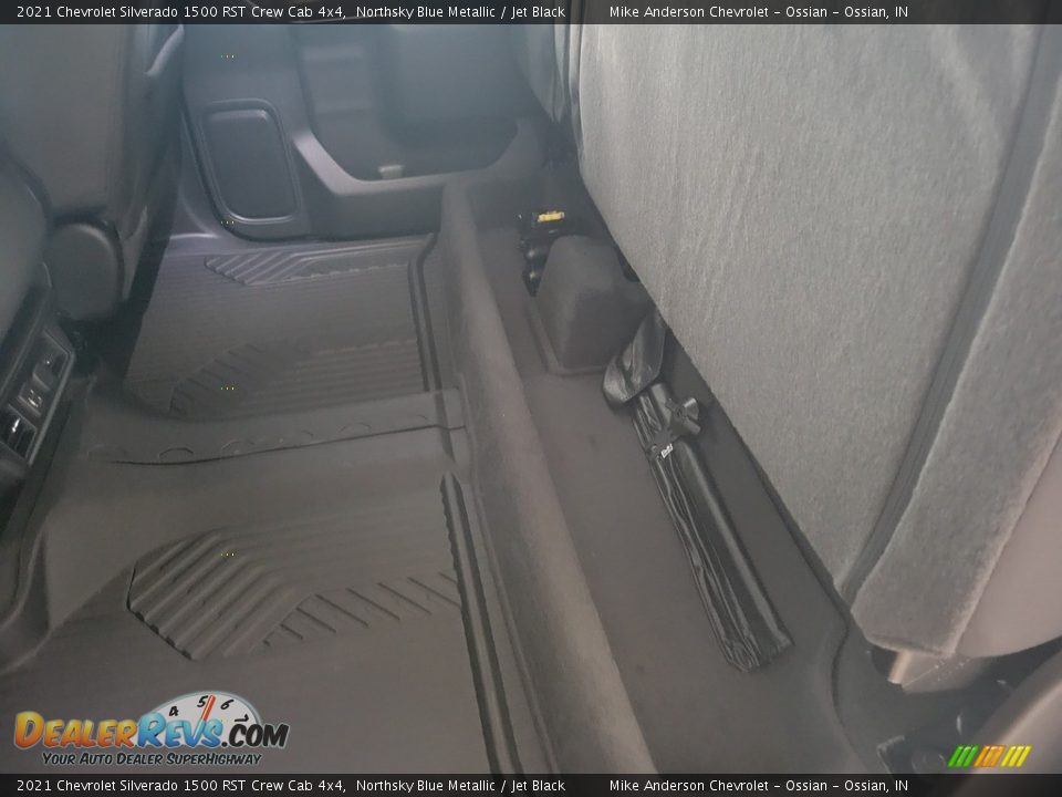 2021 Chevrolet Silverado 1500 RST Crew Cab 4x4 Northsky Blue Metallic / Jet Black Photo #22