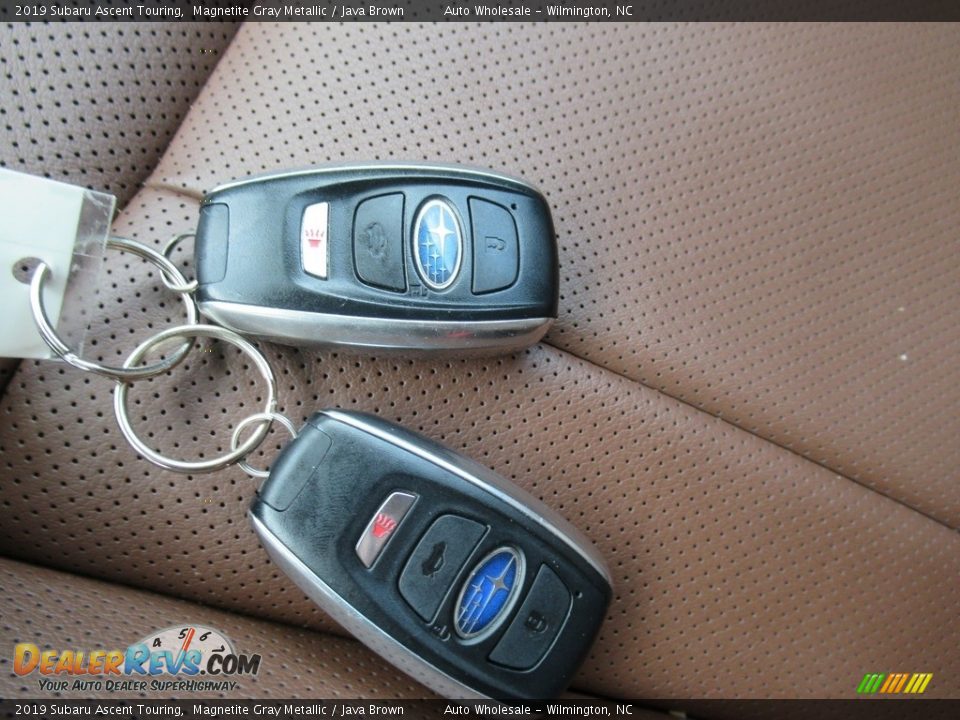 2019 Subaru Ascent Touring Magnetite Gray Metallic / Java Brown Photo #20