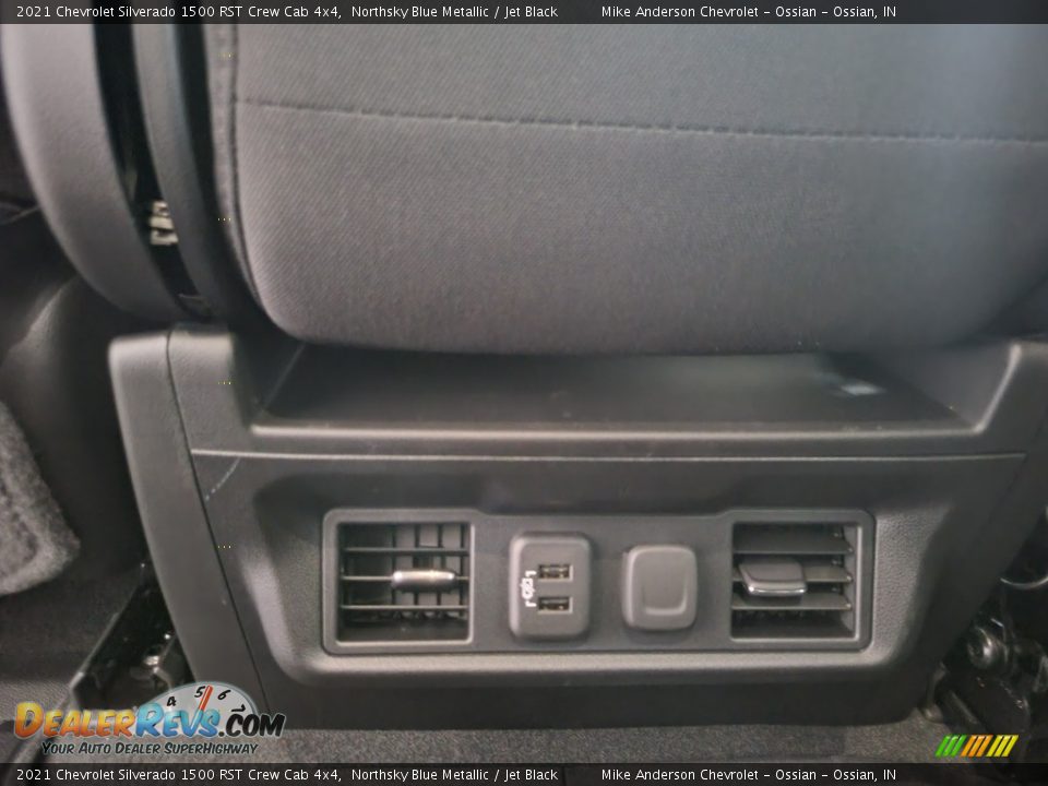 2021 Chevrolet Silverado 1500 RST Crew Cab 4x4 Northsky Blue Metallic / Jet Black Photo #23