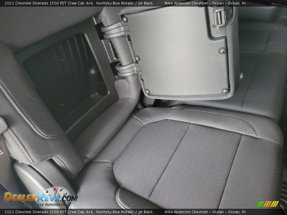 2021 Chevrolet Silverado 1500 RST Crew Cab 4x4 Northsky Blue Metallic / Jet Black Photo #26