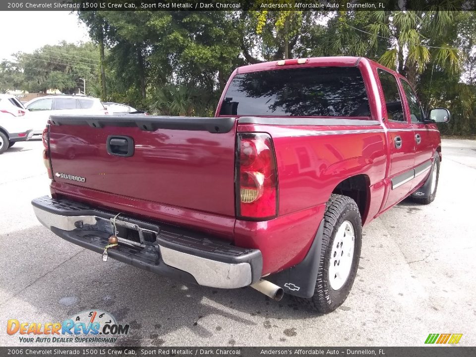 2006 Chevrolet Silverado 1500 LS Crew Cab Sport Red Metallic / Dark Charcoal Photo #3