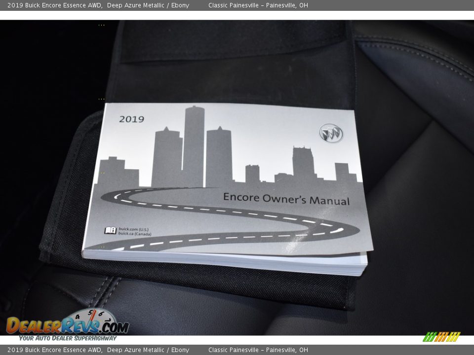 2019 Buick Encore Essence AWD Deep Azure Metallic / Ebony Photo #18