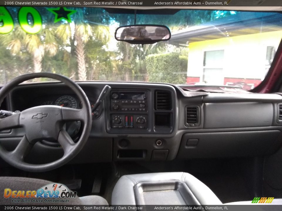 2006 Chevrolet Silverado 1500 LS Crew Cab Sport Red Metallic / Dark Charcoal Photo #13