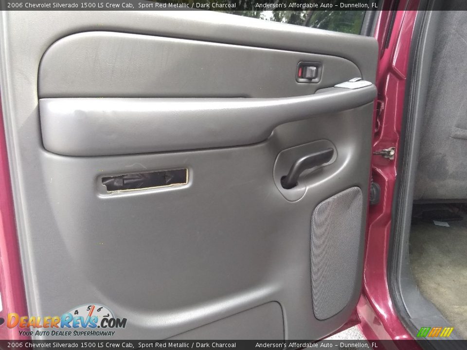 2006 Chevrolet Silverado 1500 LS Crew Cab Sport Red Metallic / Dark Charcoal Photo #14