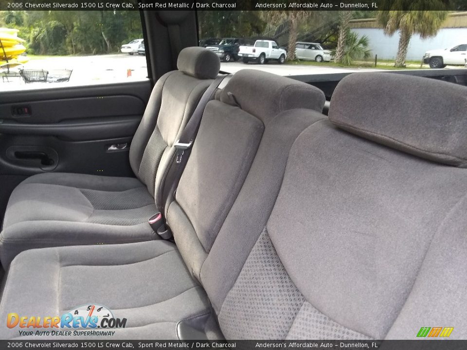 2006 Chevrolet Silverado 1500 LS Crew Cab Sport Red Metallic / Dark Charcoal Photo #16