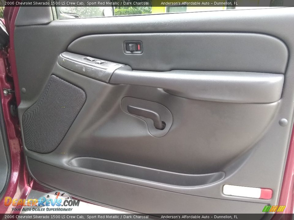 2006 Chevrolet Silverado 1500 LS Crew Cab Sport Red Metallic / Dark Charcoal Photo #18