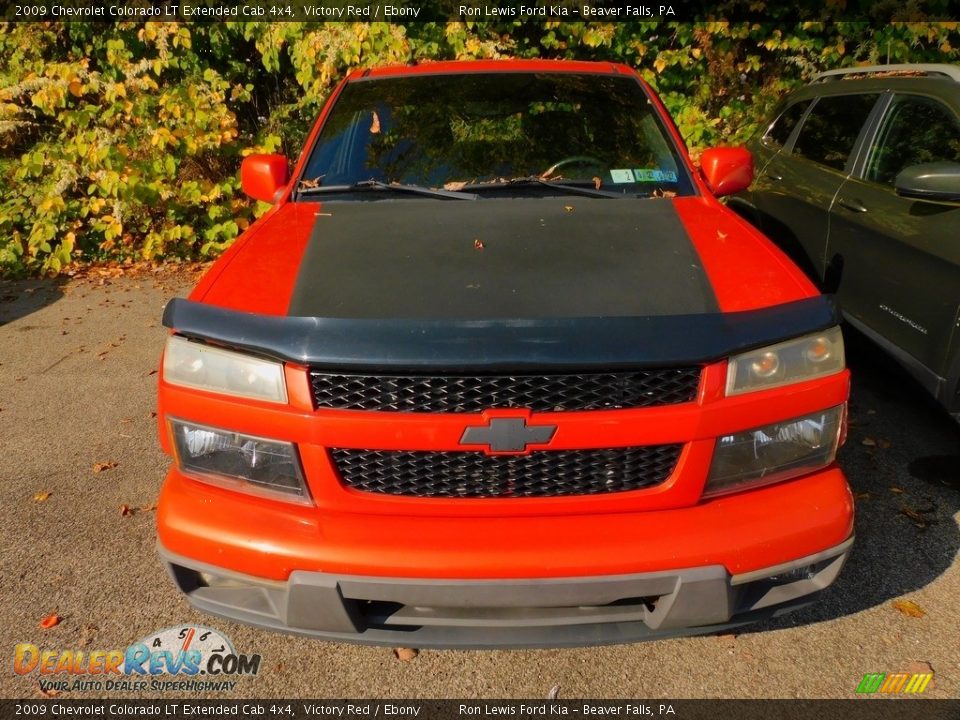 2009 Chevrolet Colorado LT Extended Cab 4x4 Victory Red / Ebony Photo #3