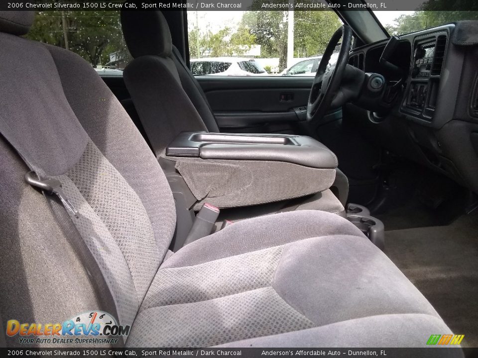 2006 Chevrolet Silverado 1500 LS Crew Cab Sport Red Metallic / Dark Charcoal Photo #19