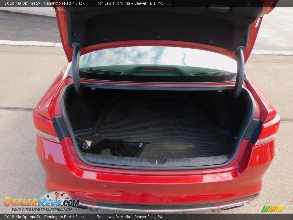 2018 Kia Optima SX Remington Red / Black Photo #4