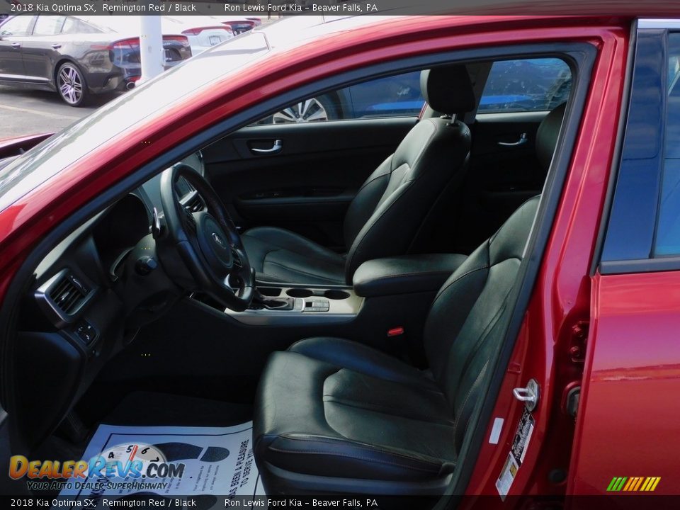 2018 Kia Optima SX Remington Red / Black Photo #11