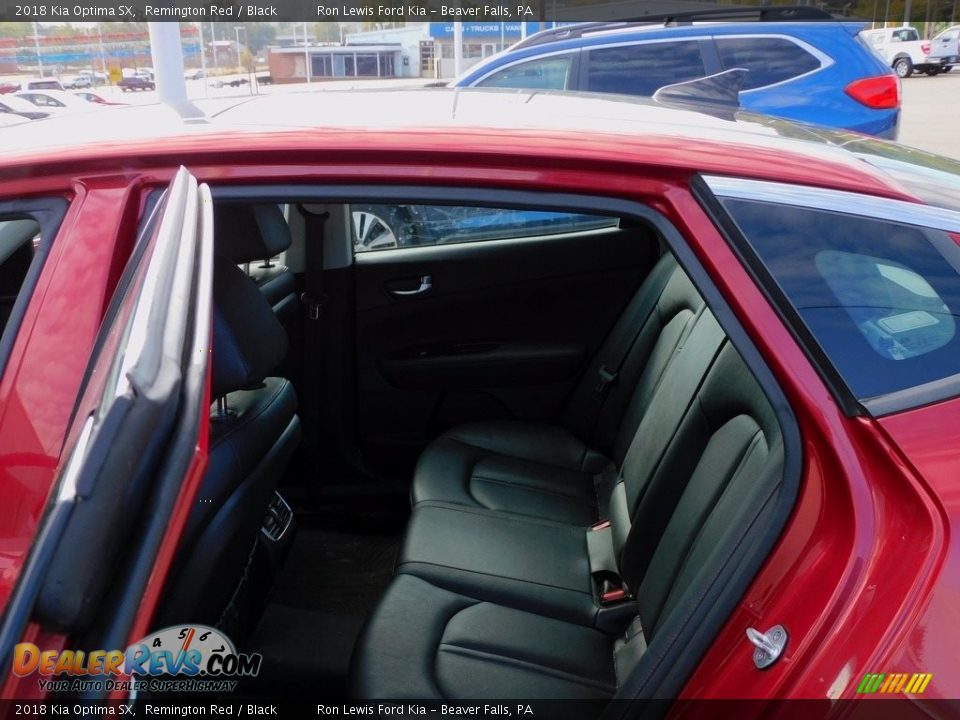 2018 Kia Optima SX Remington Red / Black Photo #12