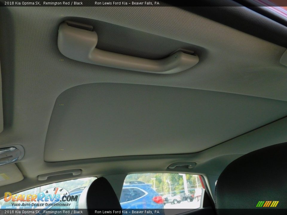 2018 Kia Optima SX Remington Red / Black Photo #14