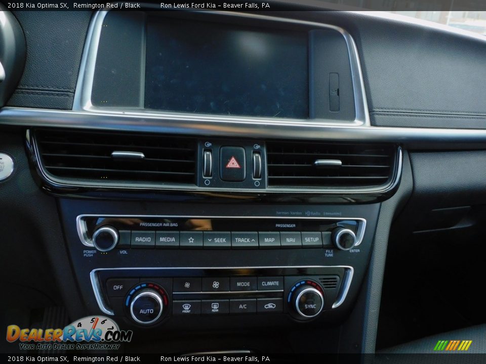 2018 Kia Optima SX Remington Red / Black Photo #15