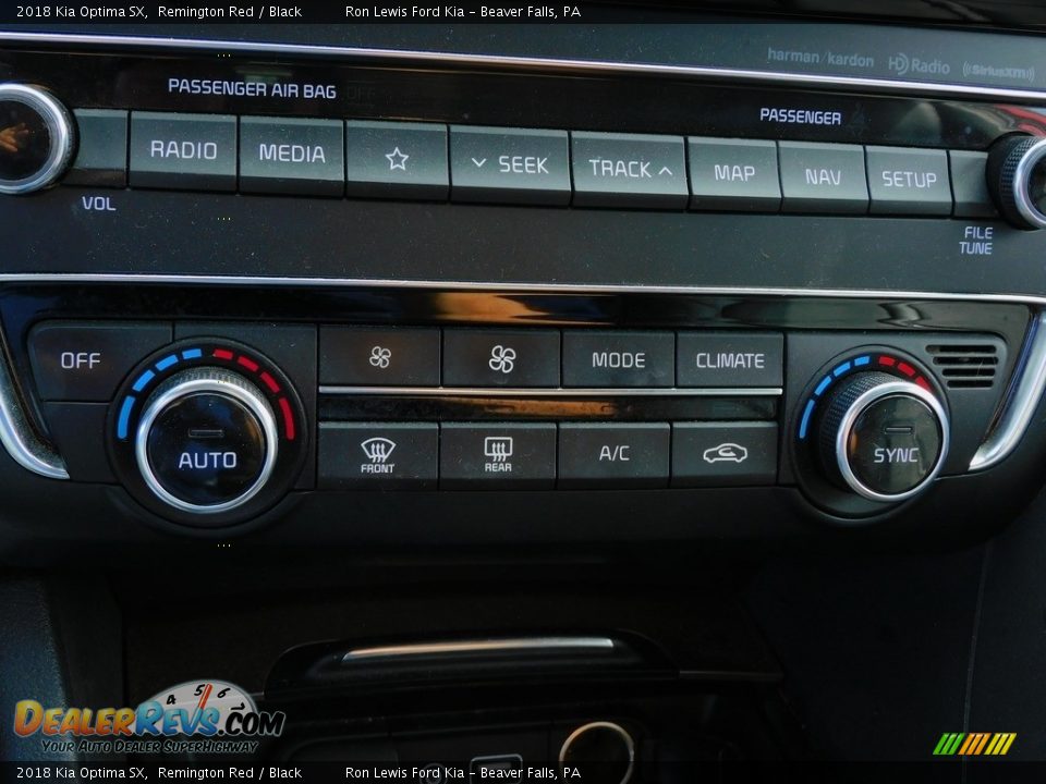 Controls of 2018 Kia Optima SX Photo #16