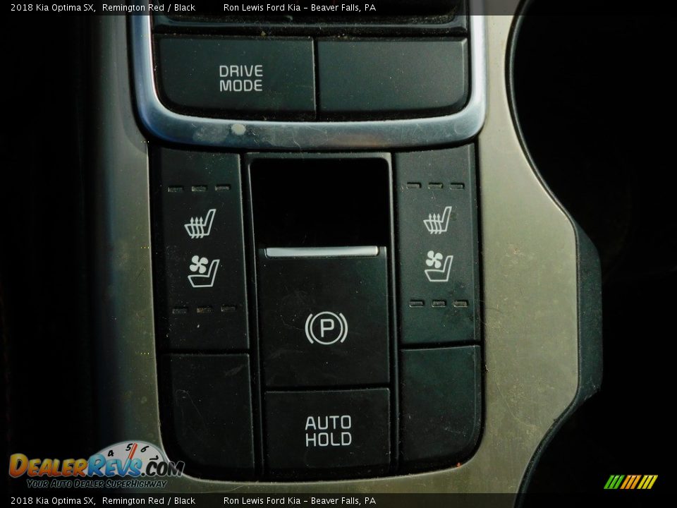 2018 Kia Optima SX Remington Red / Black Photo #17