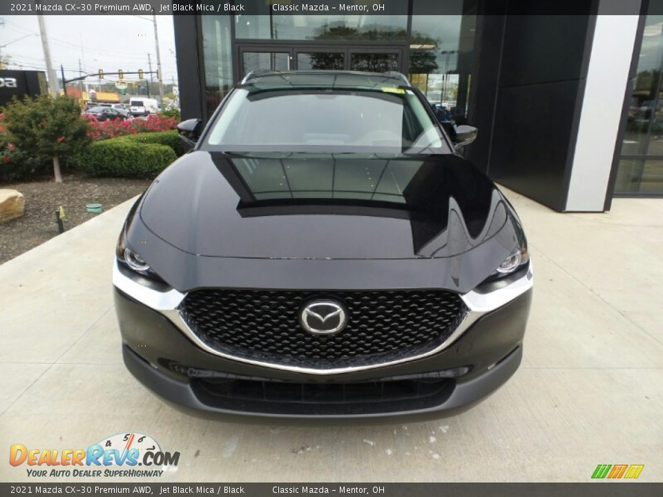 2021 Mazda CX-30 Premium AWD Jet Black Mica / Black Photo #2