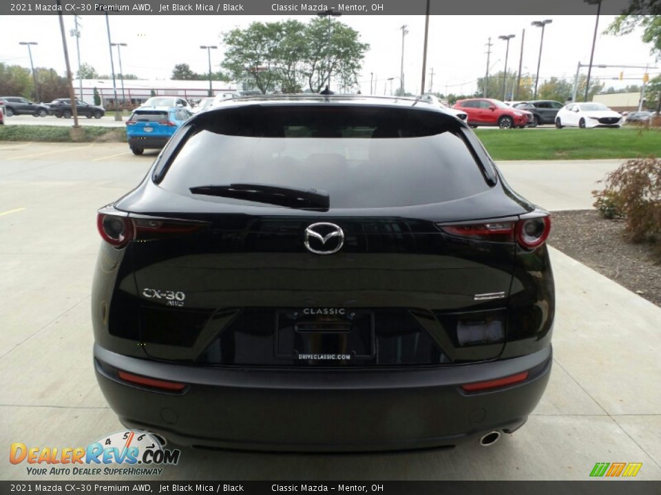 2021 Mazda CX-30 Premium AWD Jet Black Mica / Black Photo #5