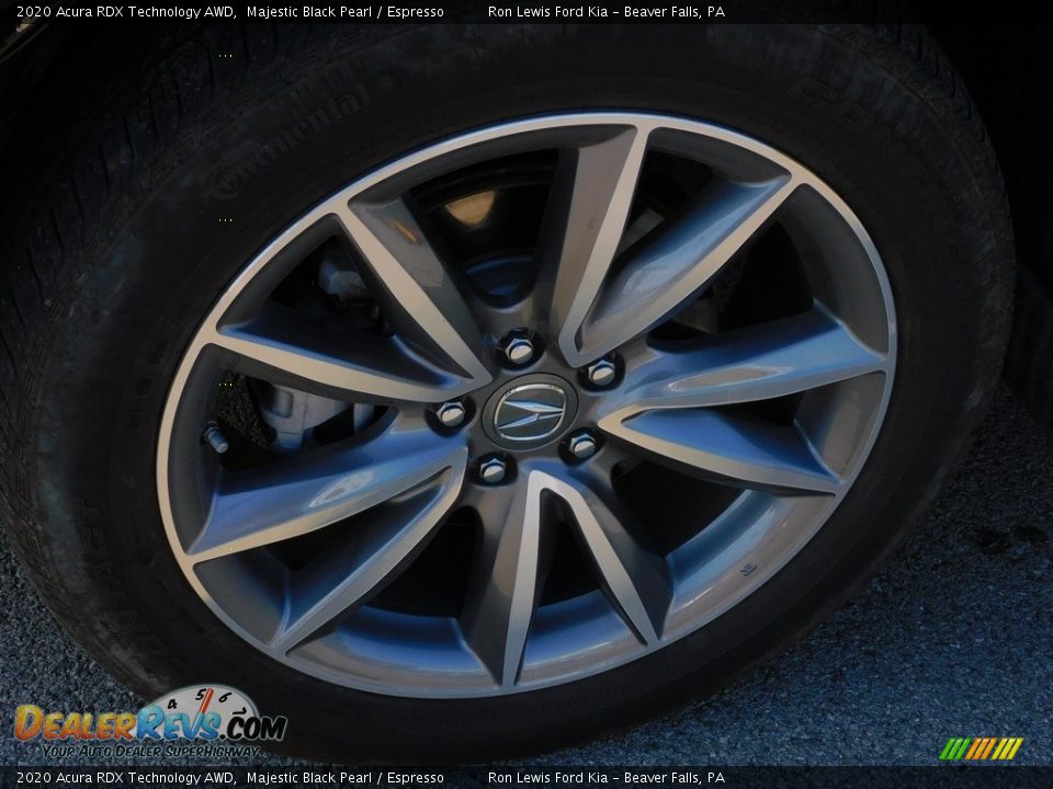2020 Acura RDX Technology AWD Majestic Black Pearl / Espresso Photo #10