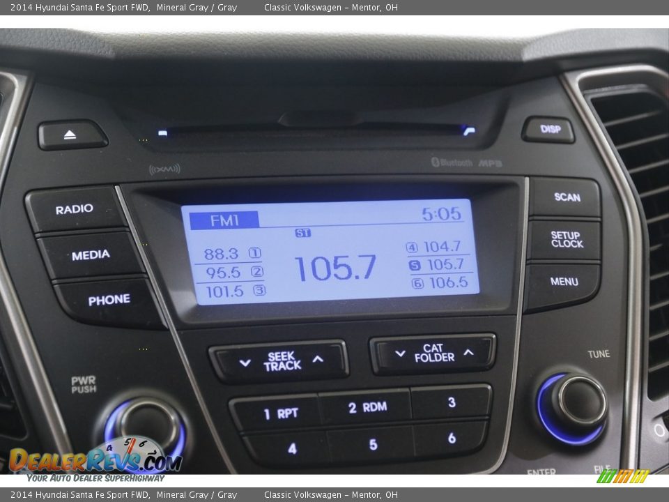 2014 Hyundai Santa Fe Sport FWD Mineral Gray / Gray Photo #11