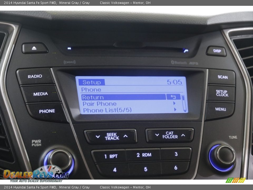 2014 Hyundai Santa Fe Sport FWD Mineral Gray / Gray Photo #12