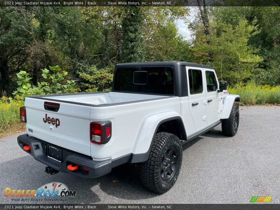 2021 Jeep Gladiator Mojave 4x4 Bright White / Black Photo #6