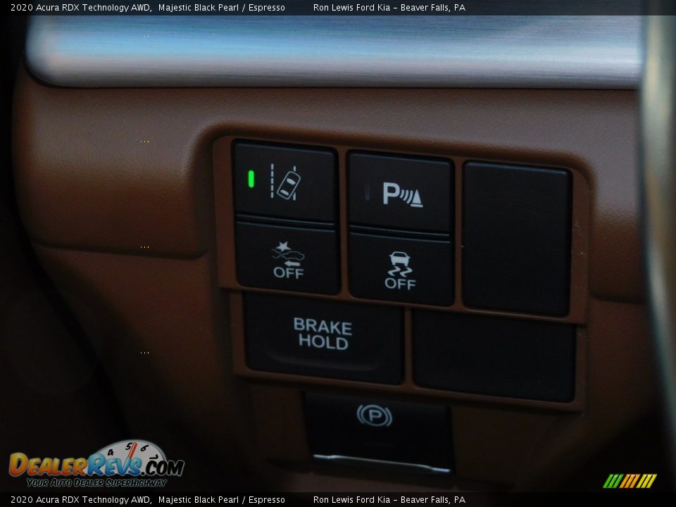 2020 Acura RDX Technology AWD Majestic Black Pearl / Espresso Photo #21