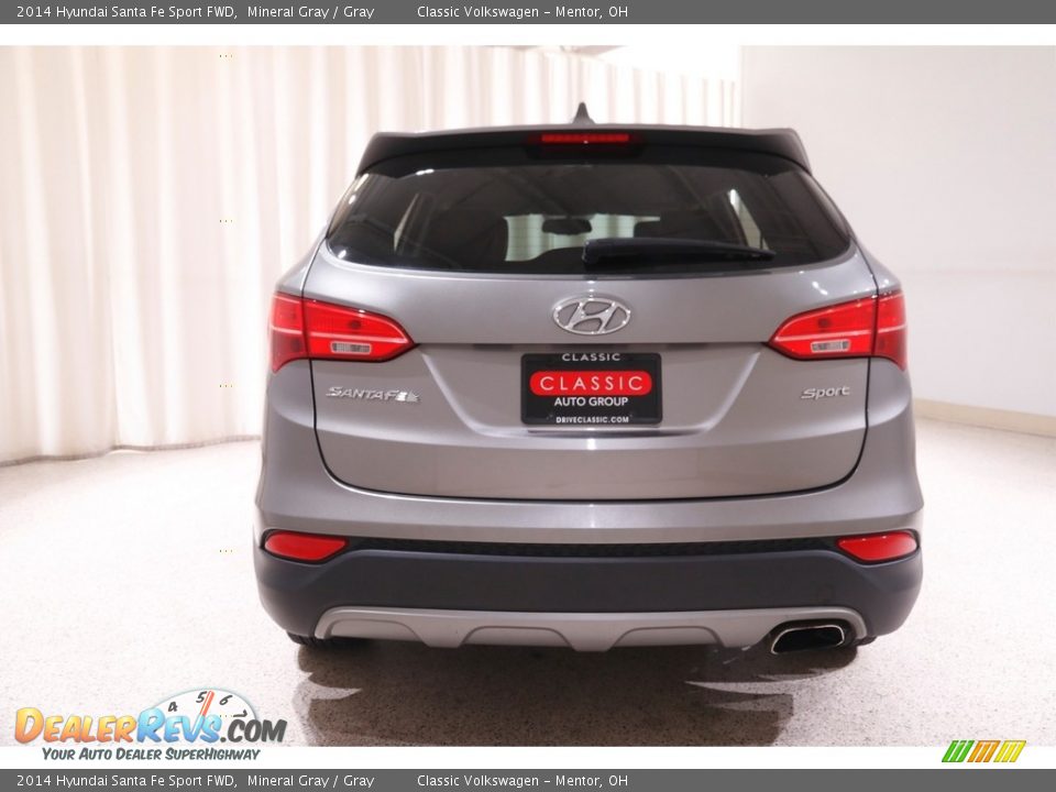 2014 Hyundai Santa Fe Sport FWD Mineral Gray / Gray Photo #18