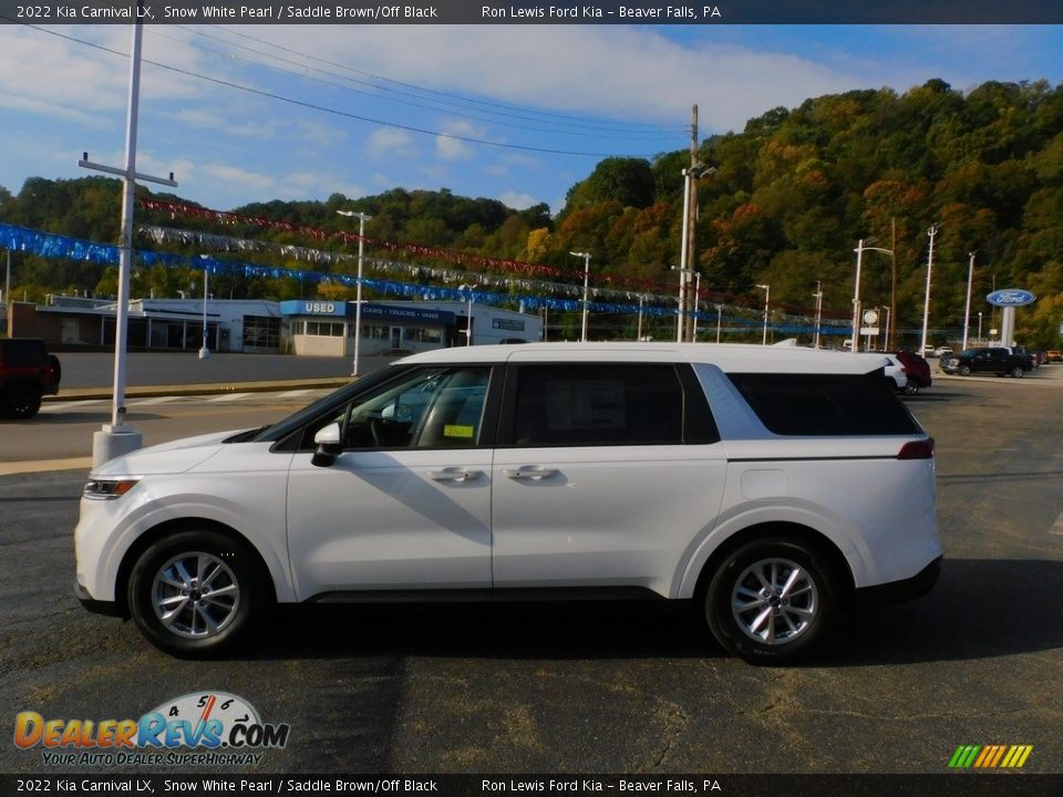 Snow White Pearl 2022 Kia Carnival LX Photo #6