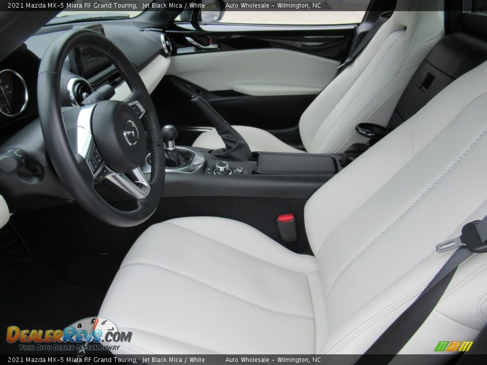 Front Seat of 2021 Mazda MX-5 Miata RF Grand Touring Photo #12