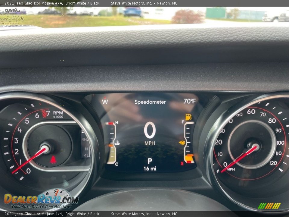 2021 Jeep Gladiator Mojave 4x4 Gauges Photo #21