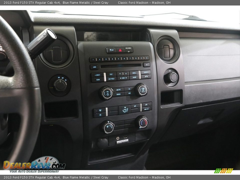 2013 Ford F150 STX Regular Cab 4x4 Blue Flame Metallic / Steel Gray Photo #8