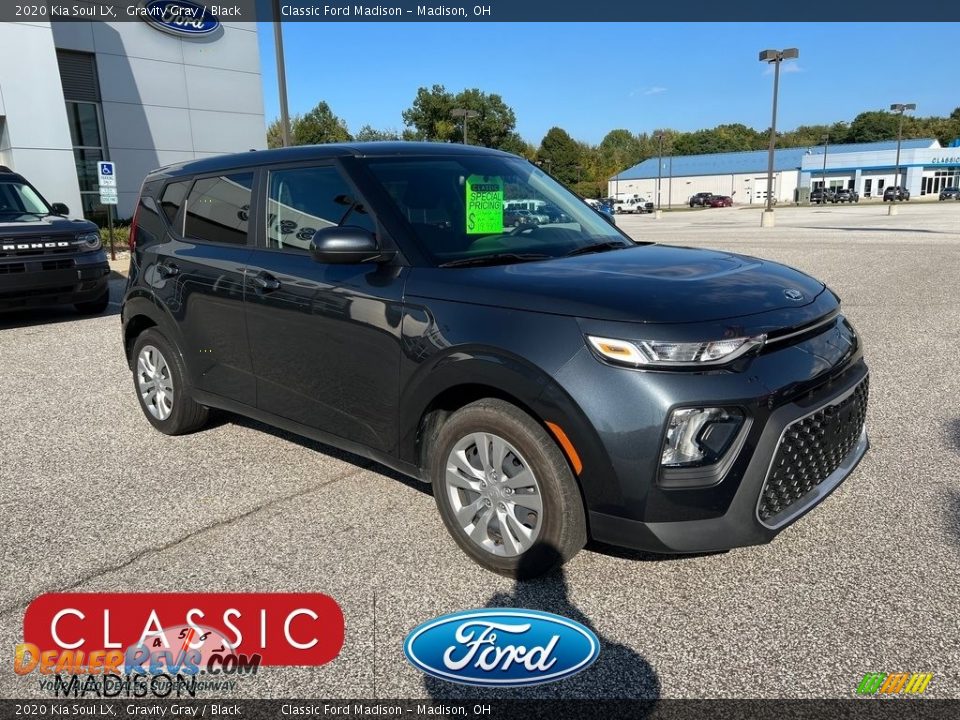 2020 Kia Soul LX Gravity Gray / Black Photo #1