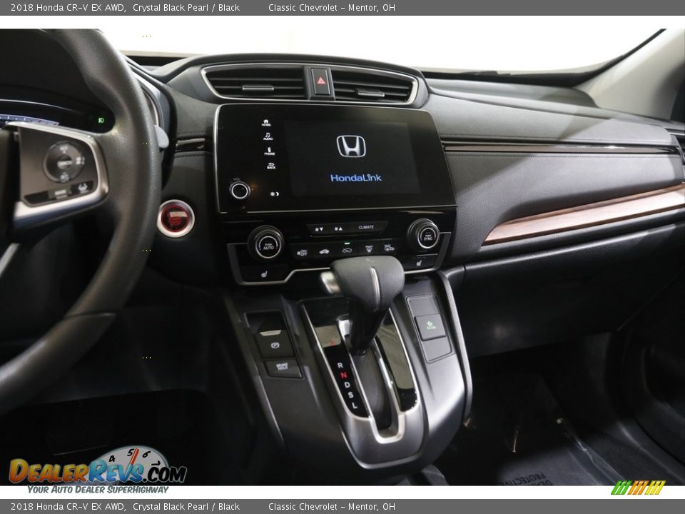2018 Honda CR-V EX AWD Crystal Black Pearl / Black Photo #9