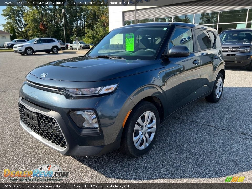 2020 Kia Soul LX Gravity Gray / Black Photo #3