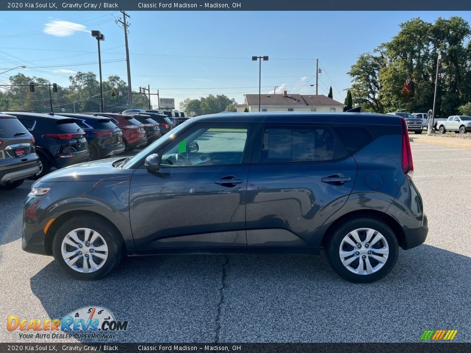 2020 Kia Soul LX Gravity Gray / Black Photo #4