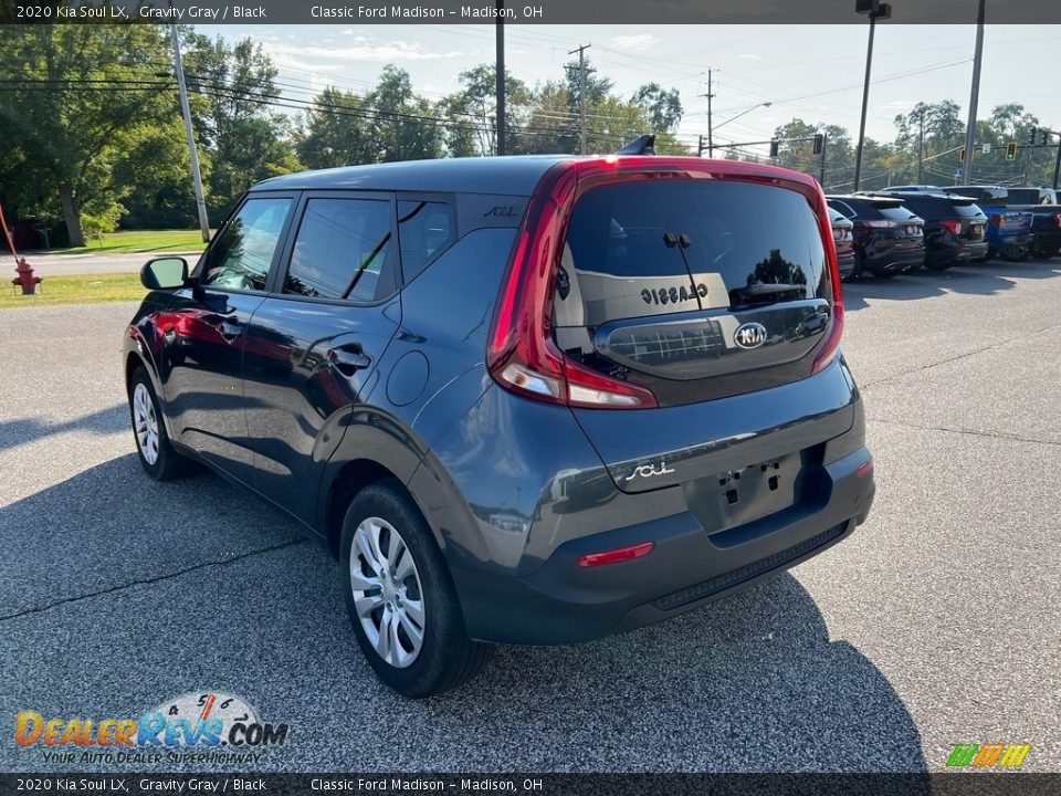 2020 Kia Soul LX Gravity Gray / Black Photo #5